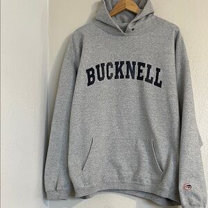 Bucknell University Bison Vintage Hoodie Cotton Exchange USA